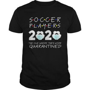 Soccer Player 2020 The One Where They Were Quarantined Face Mask Shirt